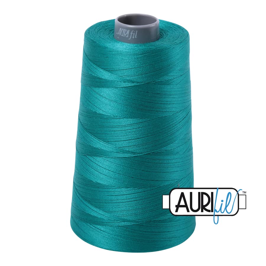28wt Cotton Thread in 4093 Jade by Aurifil - Image 3