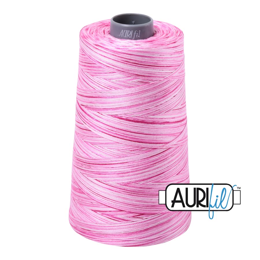 28wt Cotton Thread in 4660 Pink Taffy by Aurifil - Image 3