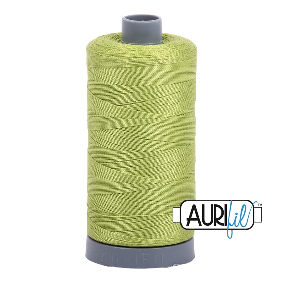 28wt Cotton Thread in 1231 Spring Green by Aurifil