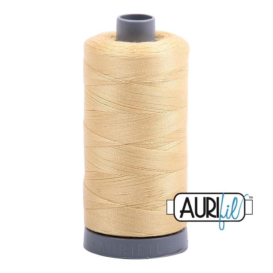 28wt Cotton Thread in 2125 Wheat by Aurifil