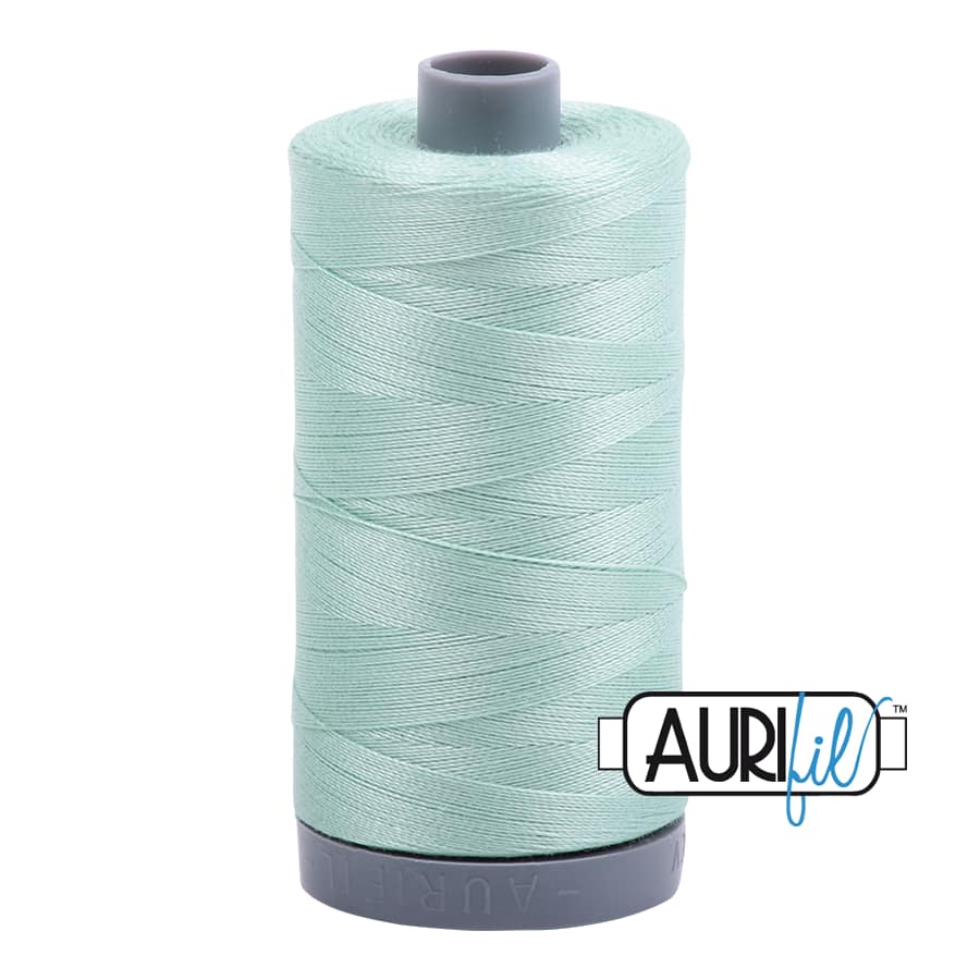 28wt Cotton Thread in 2830 Mint by Aurifil