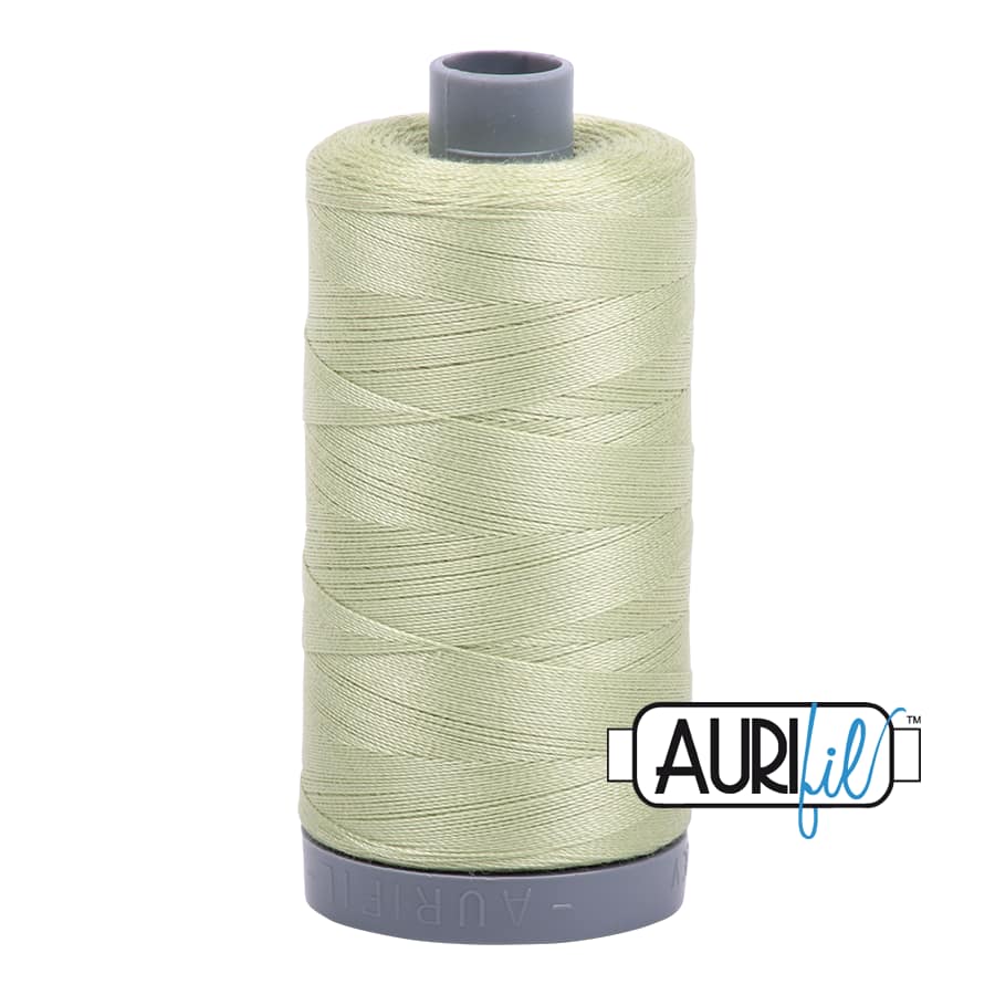 28wt Cotton Thread in 2886 Light Avocado by Aurifil