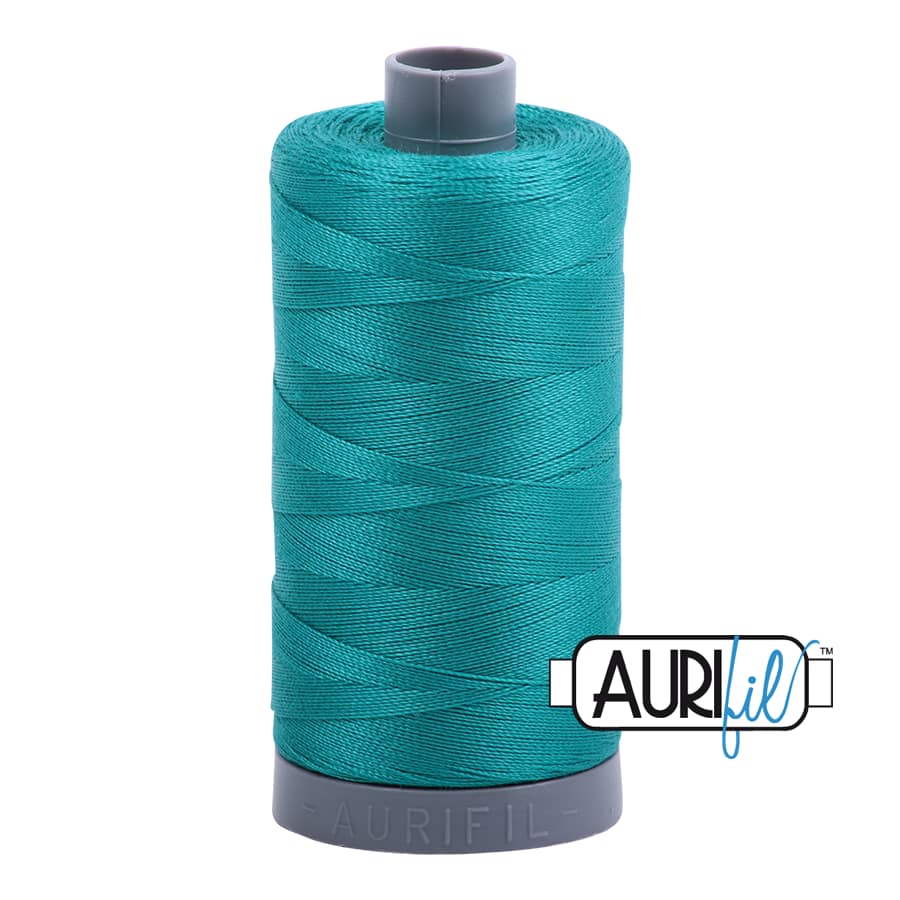 28wt Cotton Thread in 4093 Jade by Aurifil
