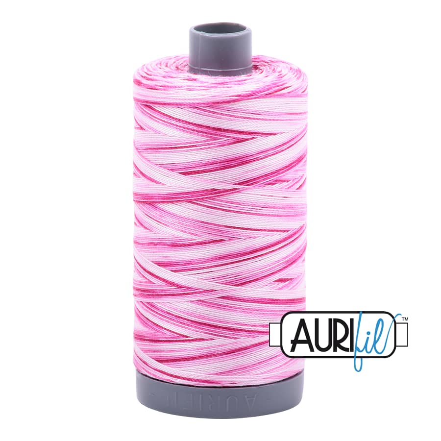 28wt Cotton Thread in 4660 Pink Taffy by Aurifil