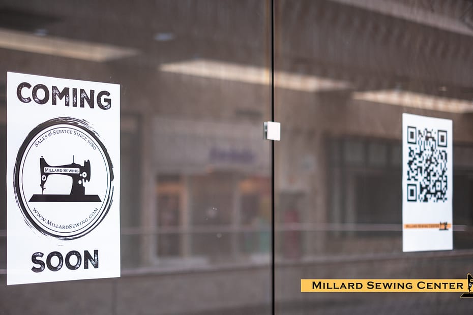 Oak View Mall Future Location of Millard Sewing Center