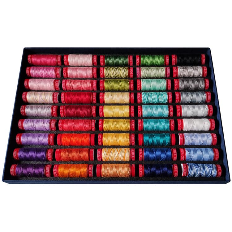 Best Collection, 12wt Thread Set by Aurifil