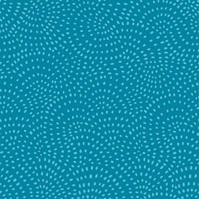 Cotton Fabric, 44/45" Wide in Twist Azure by Dashwood Studio