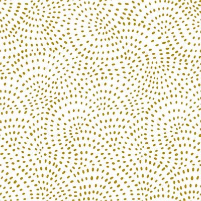 Cotton Fabric, 44/45" Wide in Twist Gold Metallic by Dashwood Studio