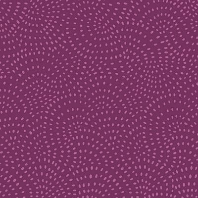 Cotton Fabric, 44/45" Wide in Twist Plum by Dashwood Studio