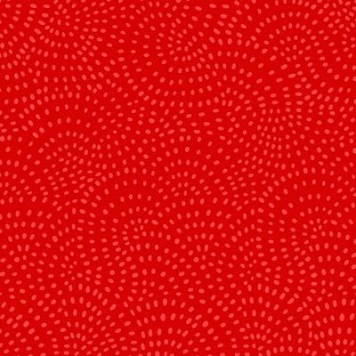 Cotton Fabric, 44/45" Wide in Twist Red by Dashwood Studio