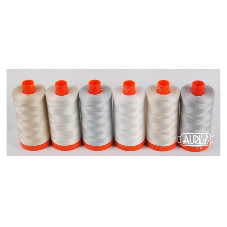 Quilt In a Day by Eleanor Burns, 50wt Thread Collection by Aurifil