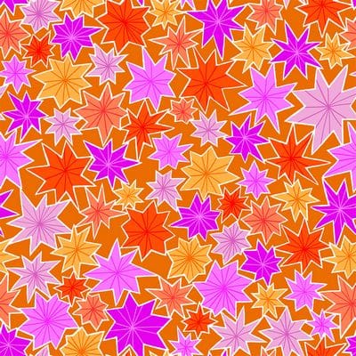 Cotton Fabric, 44" Wide in Cutout Stars by Dashwood Studio