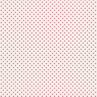 Cotton Fabric, 44" Wide in Tiny Dots Pink by Tilda