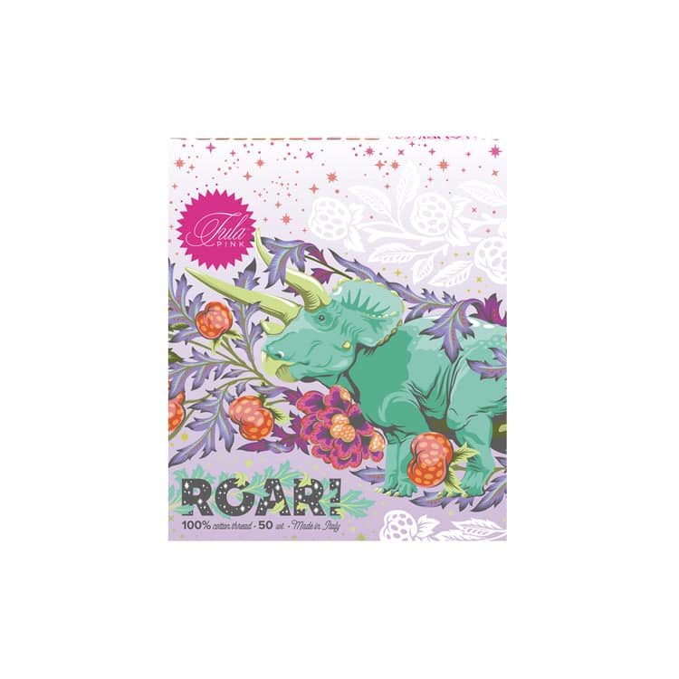 Roar by Tula Pink, 50wt Cotton Thread Set by Aurifil - Image 2