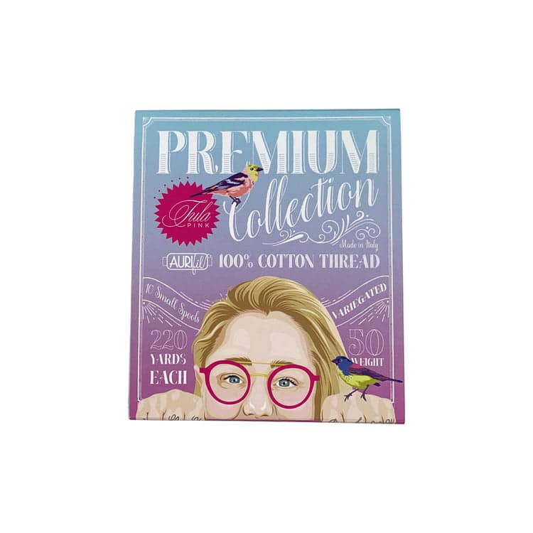 The Premium Collection by Tula Pink, 50wt Cotton Thread Set by Aurifil - Image 2