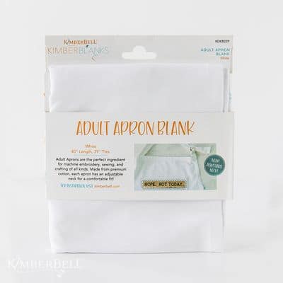 Apron, Adult Size with Adjustable Neck in Various Designs by Kimberbell - Image 2