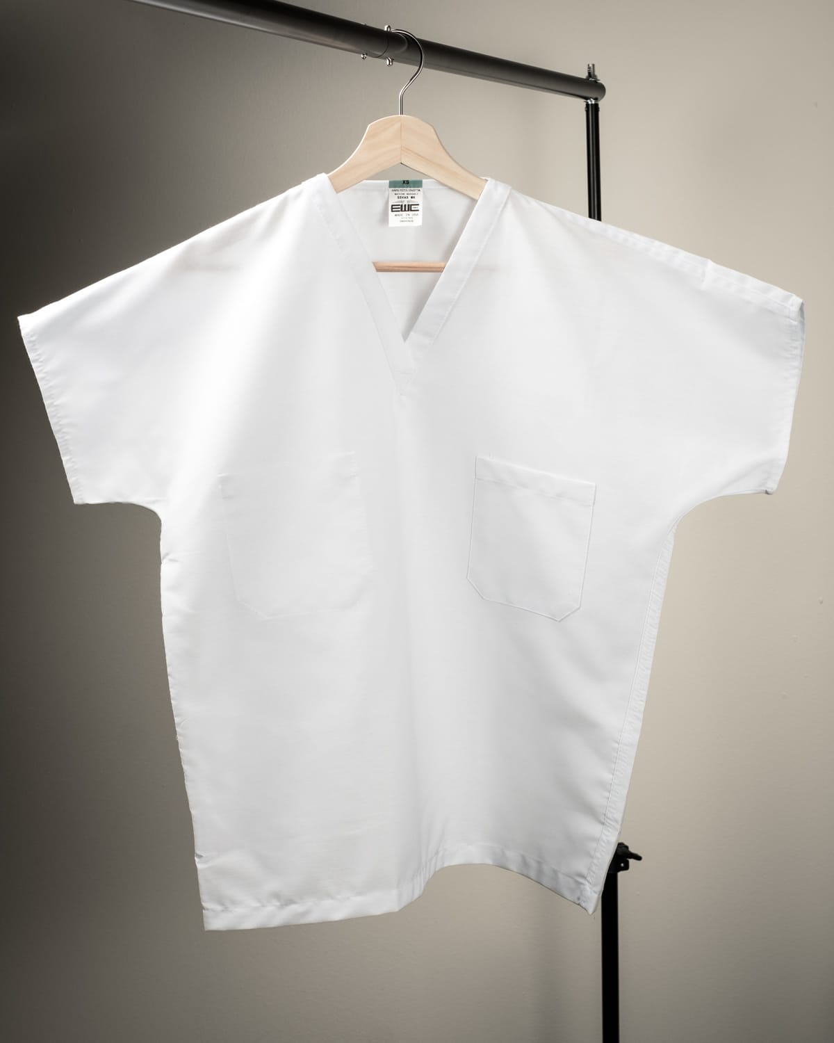 Scrub Top, Adult in White