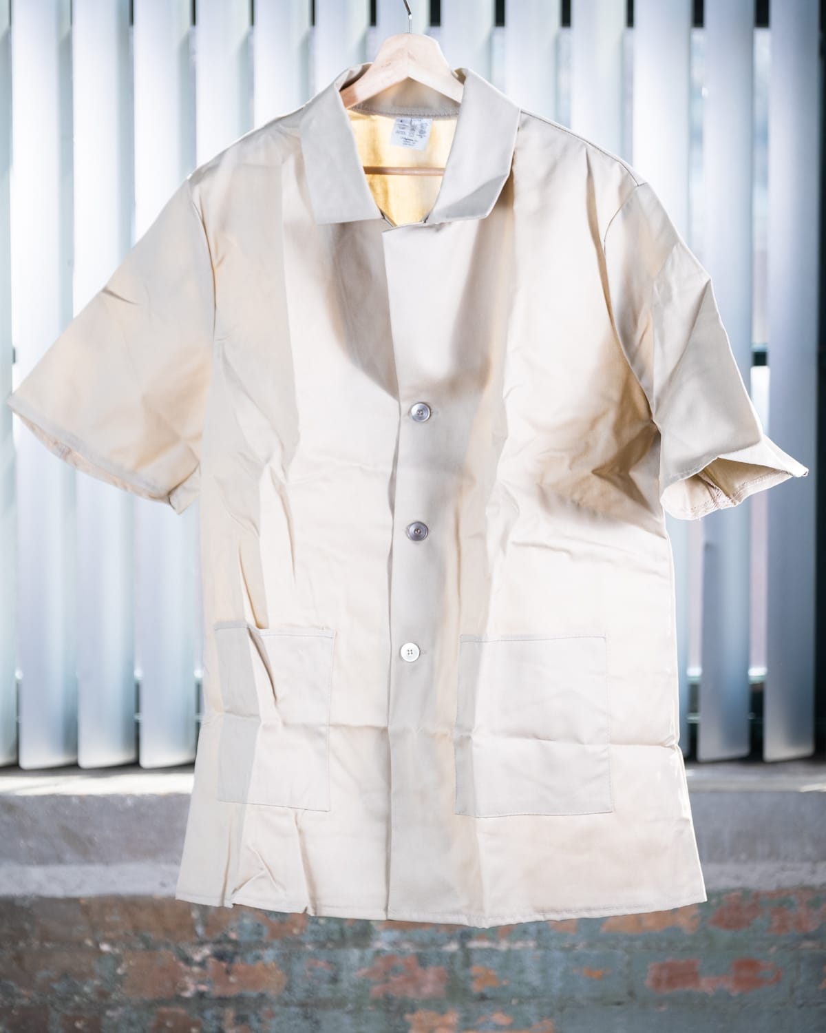 Lab Coat, Adult Short Length in Off-White