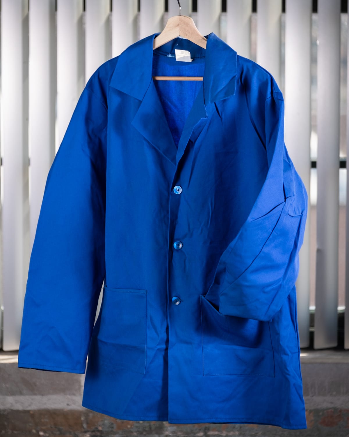 Lab Coat, Adult Mid Length in Royal Blue
