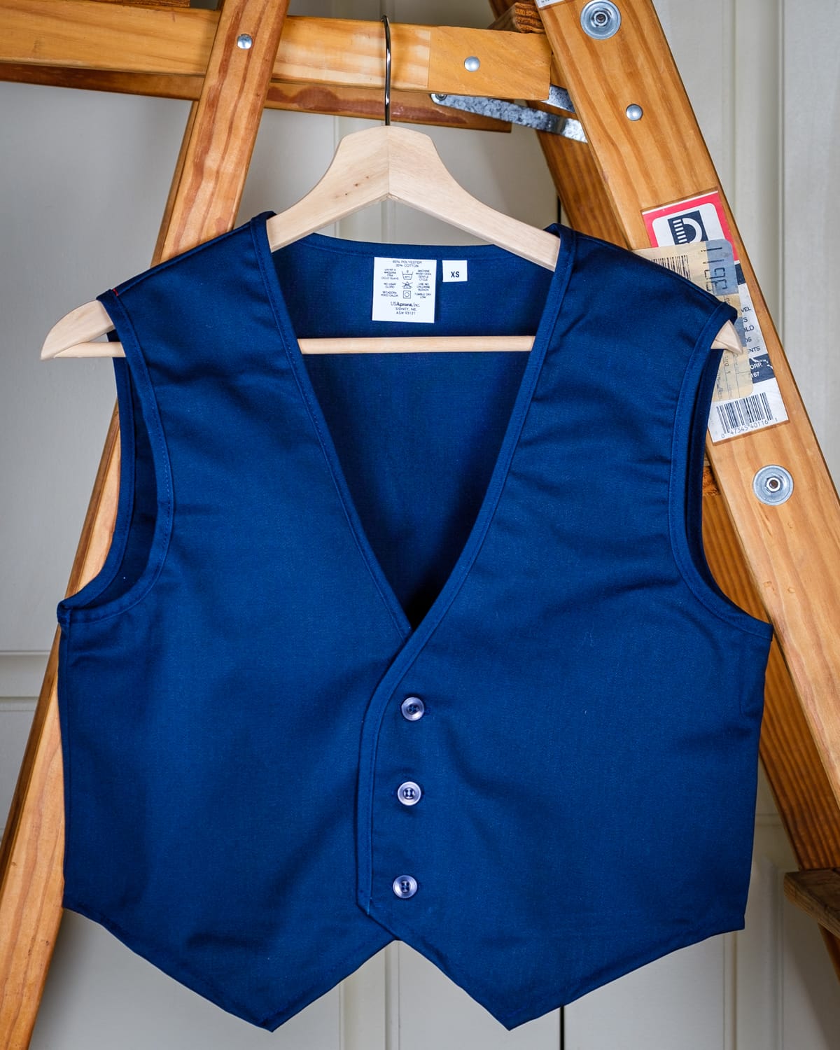 Vest, Adult in Navy Blue