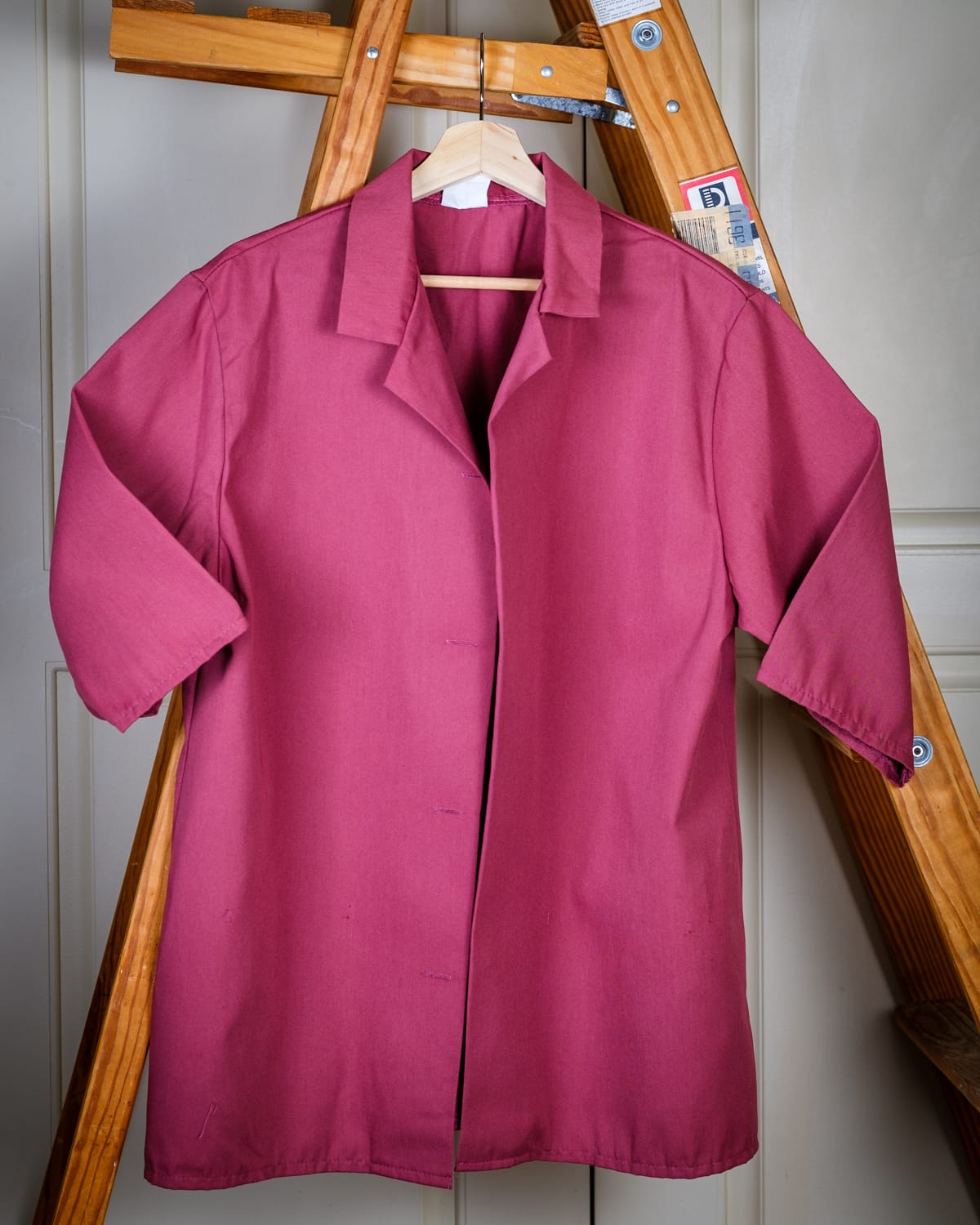 Over Shirt, Adult Small in Mauve