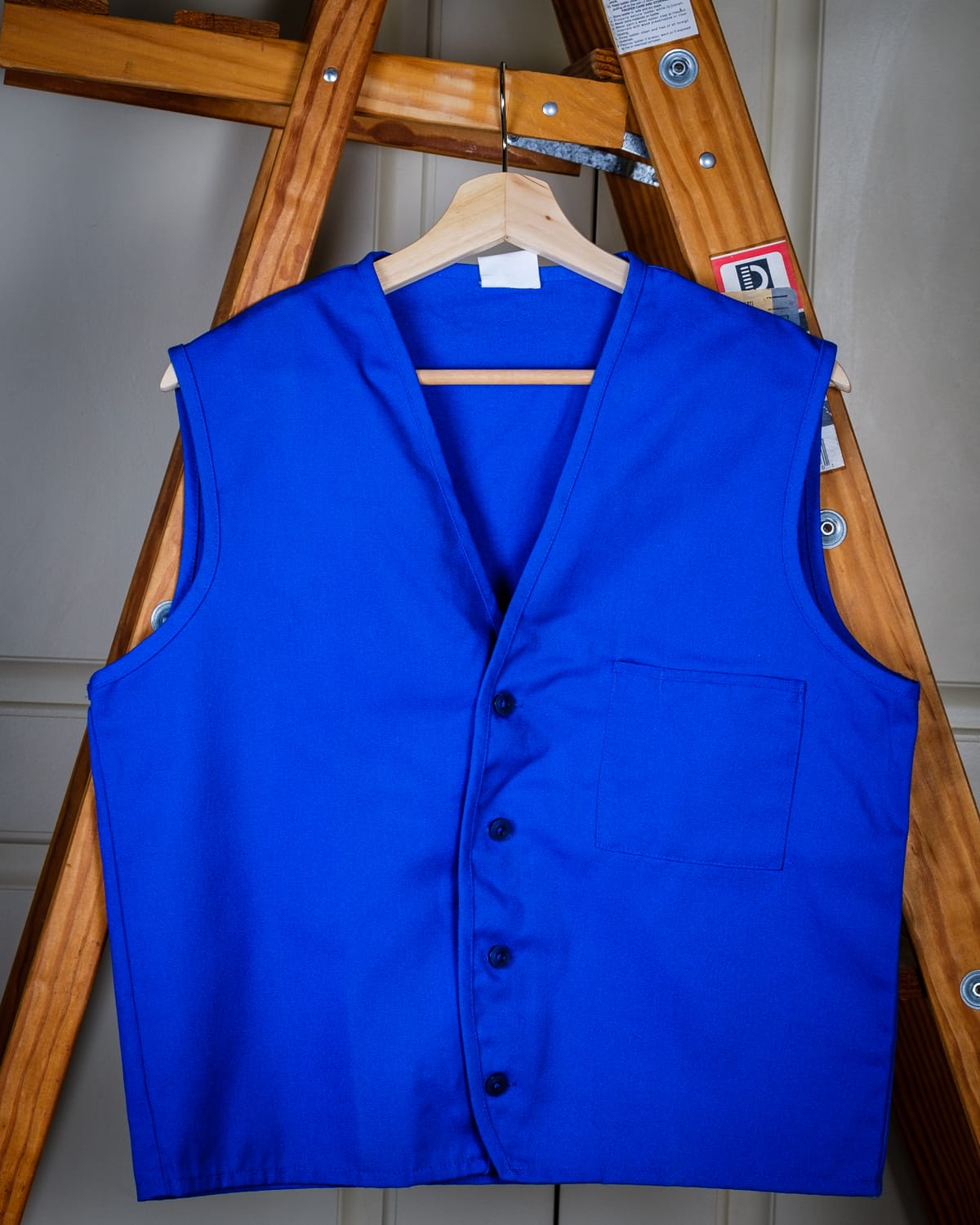 Vest, Adult in Royal Blue