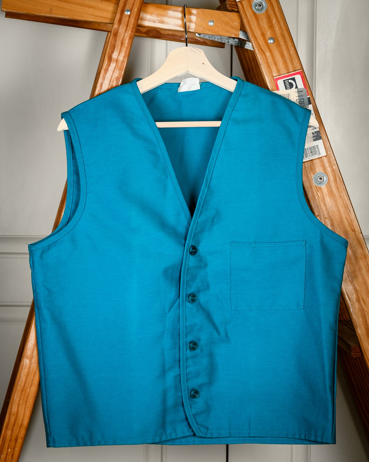 Vest, Adult in Teal