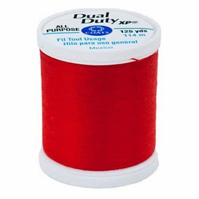 Dual Duty XP 125yds in Atom Red by Coats & Clark