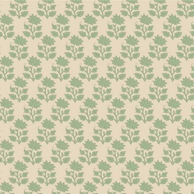 Cotton Fabric, 44" Wide in Sage by Tilda