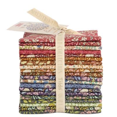 Cotton Fabric, Fat Eighth Bundle in Multicolor by Tilda