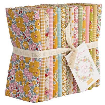 Cotton Fabric, Fat Quarter Bundle, Spring by Tilda