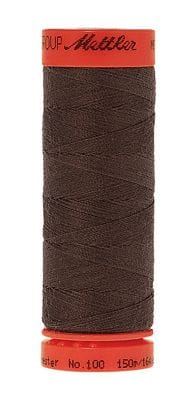 Metrosene All Purpose Polyester Sewing Thread in 0399 Earthy Brown Coal by Mettler