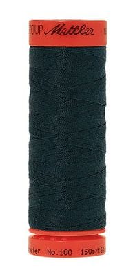 Metrosene All Purpose Polyester Sewing Thread in 0763 Dark Greenish Blue by Mettler