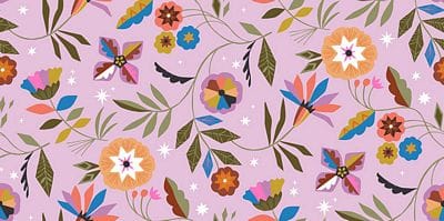 Cotton Fabric, 44/45" Wide in Desert Bloom by Dashwood Studio