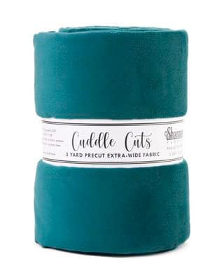 Minky, Wide Back Cuddle Cuts 3 Yard Length in Spruce by Shannon Fabrics
