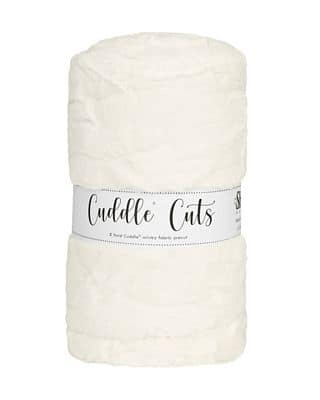 Minky, 2 Yard Luxe Cuddle Cuts in Hide Natural by Shannon Fabrics