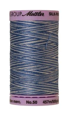 Silk Finish 50wt Mercerized Cotton Sewing Thread in 9811 Clear Sky by Mettler