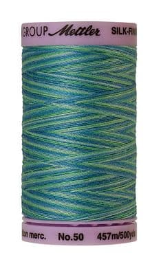 Silk Finish 50wt Mercerized Cotton Sewing Thread in 9814 Seaspray by Mettler