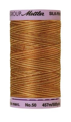 Silk Finish 50wt Mercerized Cotton Sewing Thread in 9853 Iced Coffee by Mettler