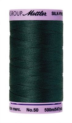 Silk Finish 50wt Mercerized Cotton Sewing Thread in 0655 Bayberry by Mettler