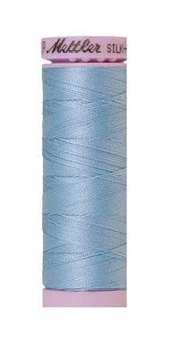 Silk Finish 50wt Mercerized Cotton Sewing Thread in 0272 Azure Blue by Mettler