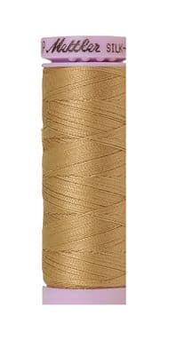 Silk Finish 50wt Mercerized Cotton Sewing Thread in 0285 Caramel Cream by Mettler