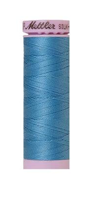 Silk Finish 50wt Mercerized Cotton Sewing Thread in 0338 ReefBlue by Mettler