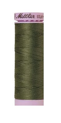 Silk Finish 50wt Mercerized Cotton Sewing Thread in 0731 Burnt Olive by Mettler