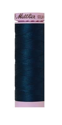 Silk Finish 50wt Mercerized Cotton Sewing Thread in 0807 Slate Blue by Mettler