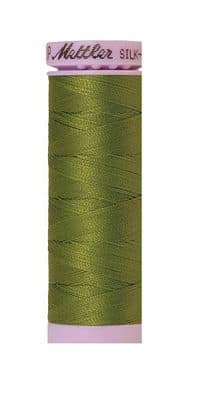 Silk Finish 50wt Mercerized Cotton Sewing Thread in 0882 Moss Green by Mettler