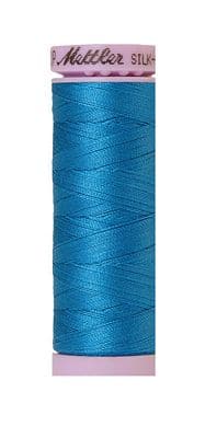 Silk Finish 50wt Mercerized Cotton Sewing Thread in 0999 Caribbean Sea by Mettler