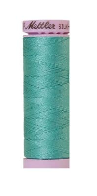 Silk Finish 50wt Mercerized Cotton Sewing Thread in 1091 Deep Aqua by Mettler