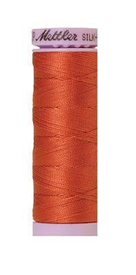 Silk Finish 50wt Mercerized Cotton Sewing Thread in 1288 Reddish Ochre by Mettler
