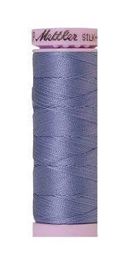 Silk Finish 50wt Mercerized Cotton Sewing Thread in 1466 Cadet Blue by Mettler